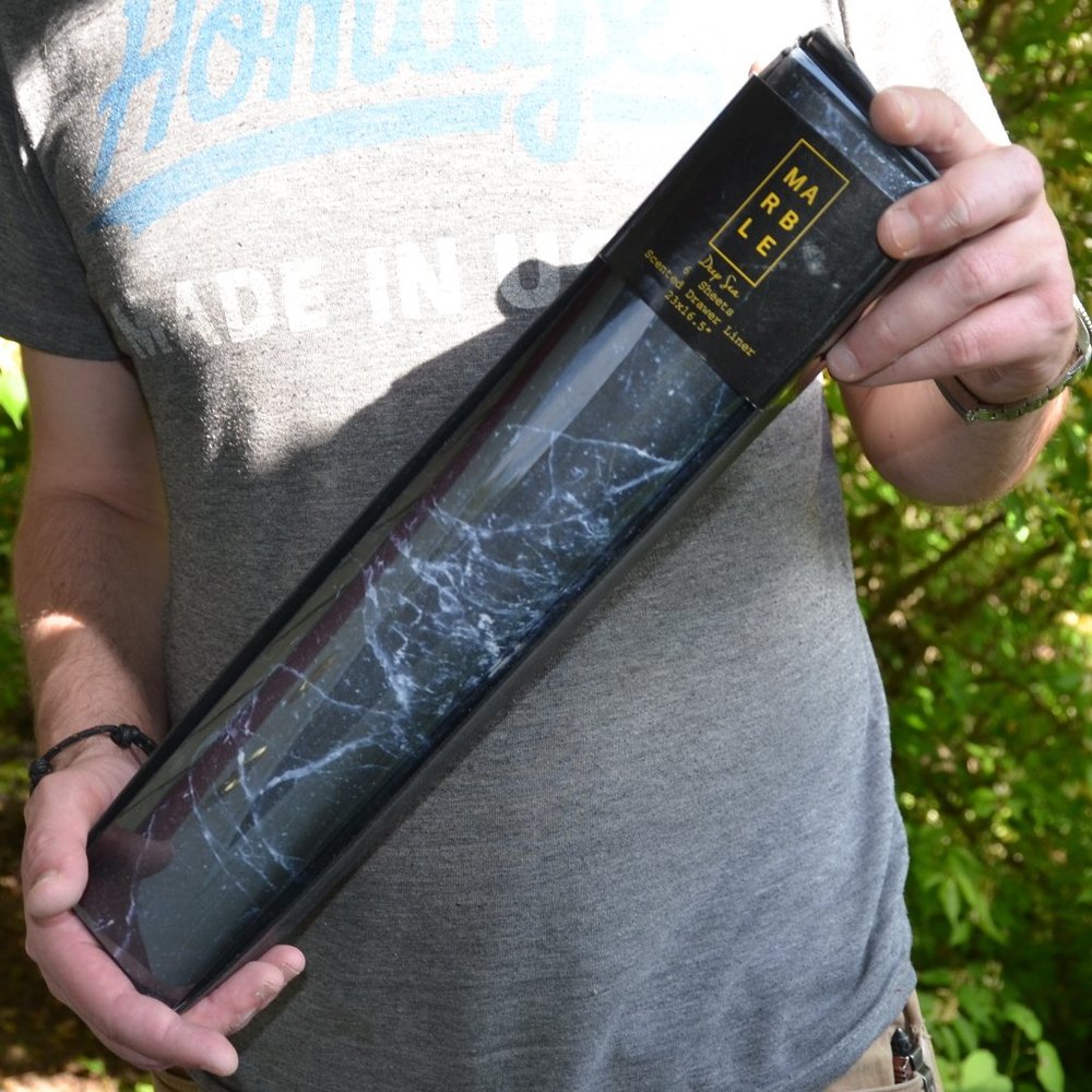 Marble drawer liners scented  Deep Sea 23x16.5"